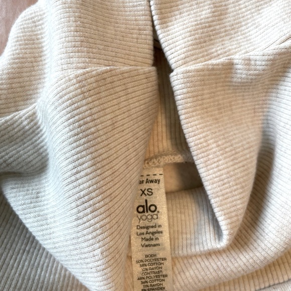 All clarity turtleneck long sleeve in Tan - Picture 4 of 4